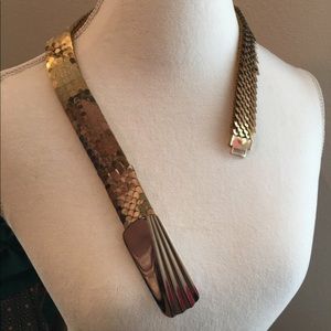 Gold fish scale belt 🥳